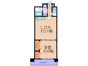 ベリ－海老江の物件間取画像